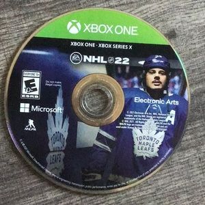 NHL 22 Xbox One Game Only. No Case